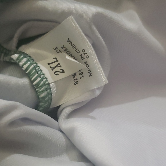 PLUS SIZE Mesh Swimsuit - Picture 7 of 9